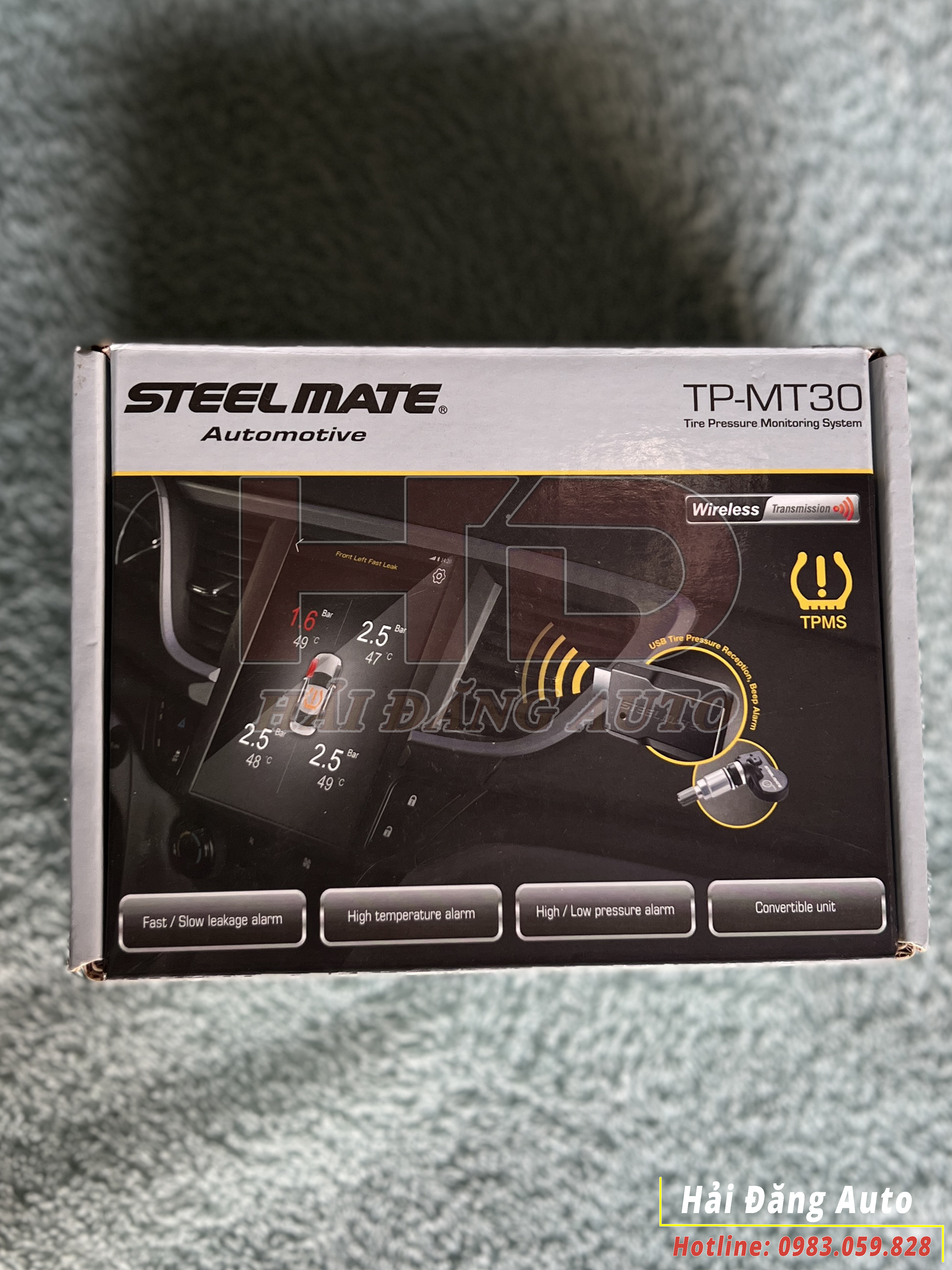 Cảm Biến Áp Suất Lốp Steelmate MT-30 chính hãng