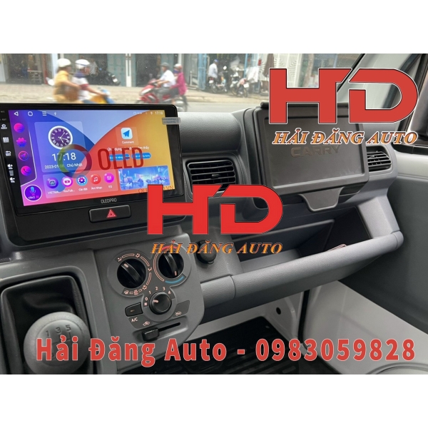 MẶT DƯỠNG MÀN HÌNH ANDROID 9 INCH CHO XE TẢI SUZUKI CARRY PRO NEW